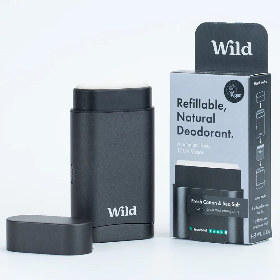 Wild Deodorant Case & Starter Pack - Life Before Plastic